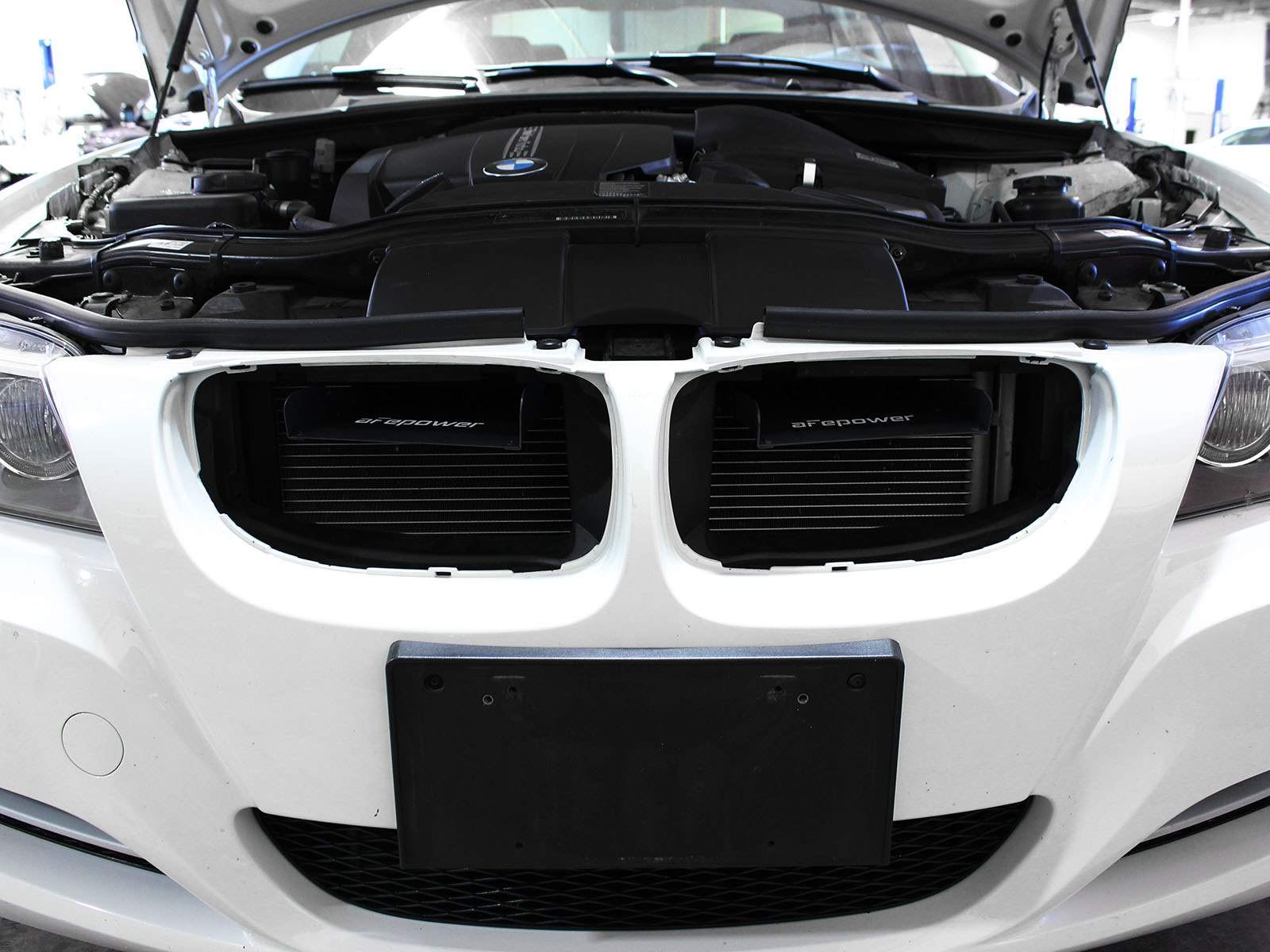aFe Power Magnum FORCE 54-11478 BMW 3-Series (E9x) Intake Systems Scoops (Black) (7932541239534)